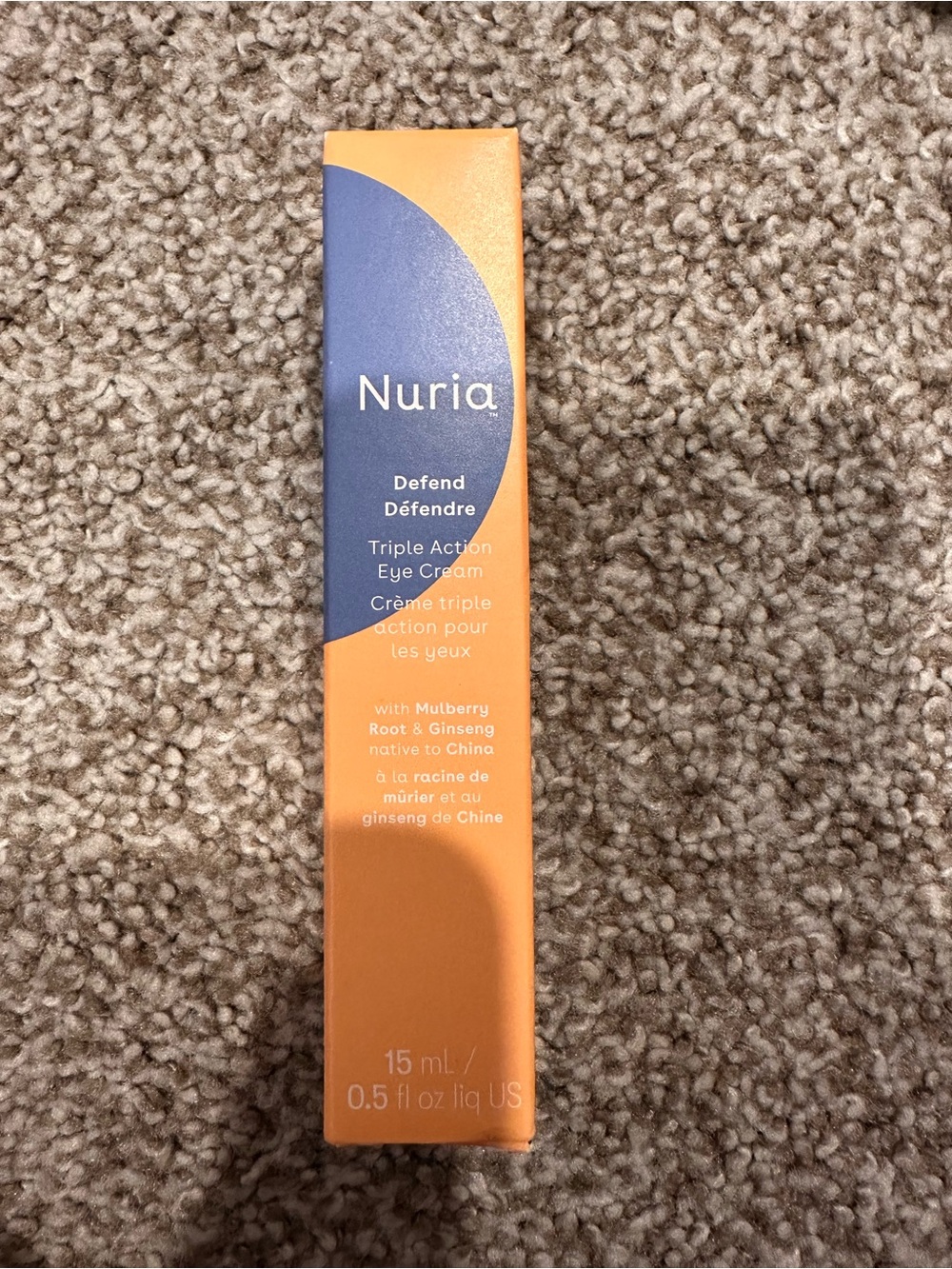 Defend Triple Action Eye Cream - Orange & Blue